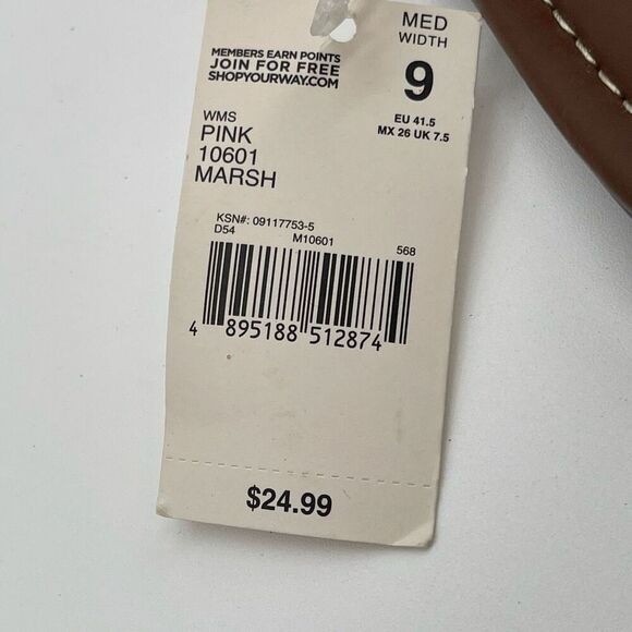 NWT BONGO Sandals Womens Size 9 Pink Crochet Strap Boho Macrame Thong Flip Flop - Picture 9 of 14